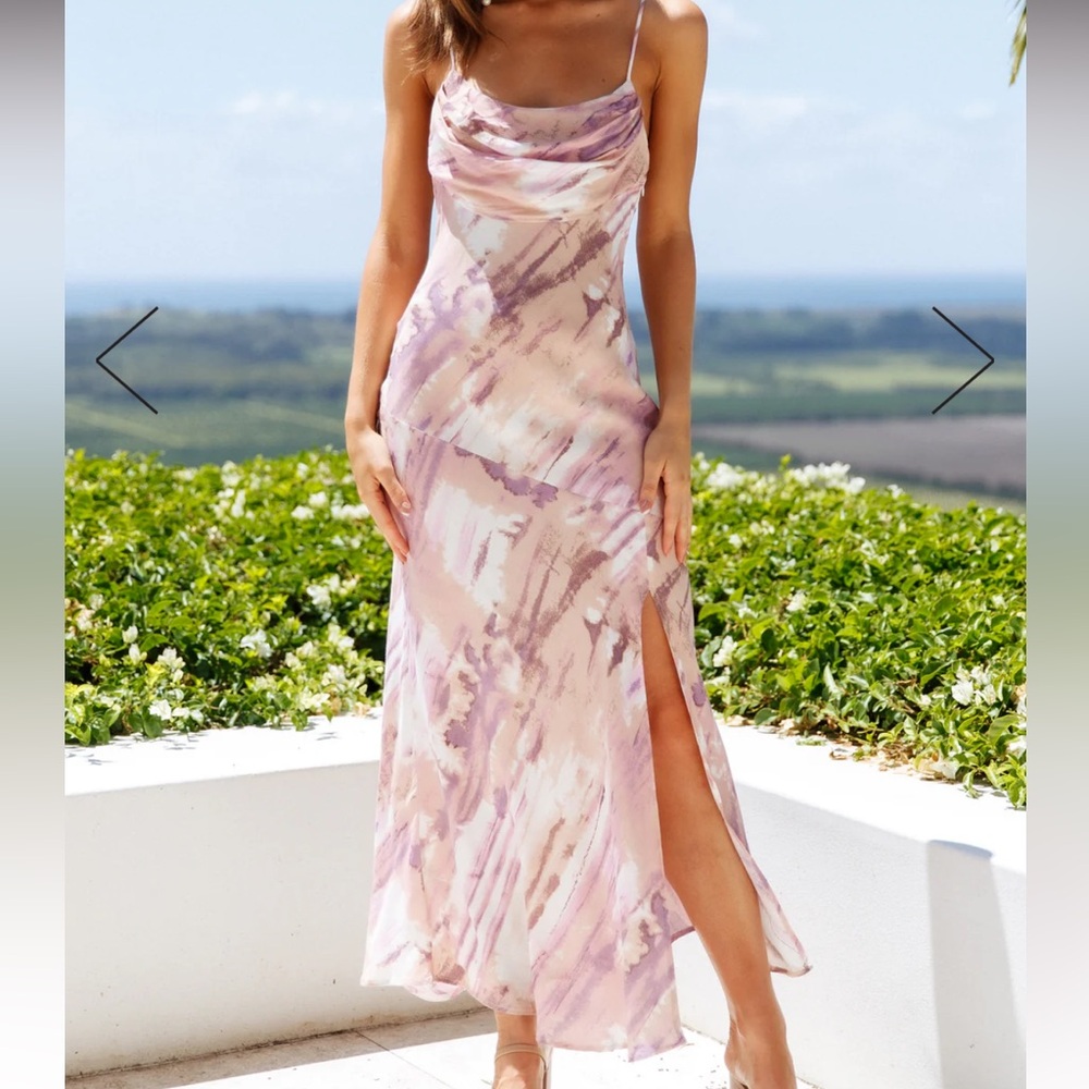Hello Molly Full Time Glam Girl Midi Dress
